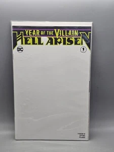 Hell Arisen #1 Variante Blanko Cover Künstler Cover Comic-Con Jahr des Bösewichts  - Bild 1 von 1