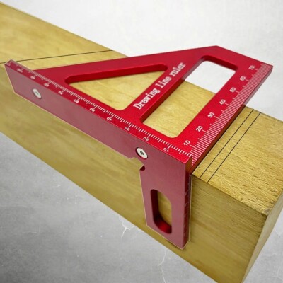 Woodworking Square Protractor Miter Triangle ...