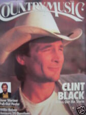 CLINT BLACK 3/93 Country Music WILLIE NELSON S. WARINER