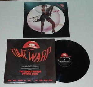 Rocky Horror Picture Show Ltd Ed Picture Disc LP & Time Warp 12” Single Record - Picture 1 of 10