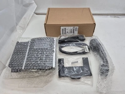 Telefone de mesa com fio Polycom VVX 411 3,5” tela colorida com acessórios para aparelhos - Imagem 1 de 4