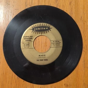 The Four Tunes - Marie / I Understand (Just How You Feel) 45 - Picture 1 of 2