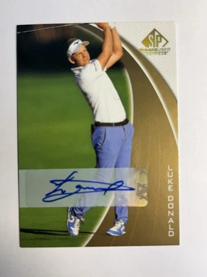 2024 SP Game Used Spectrum Auto Luke Donald #8 Auto‼️17 Professional Wins - Image 1 of 2