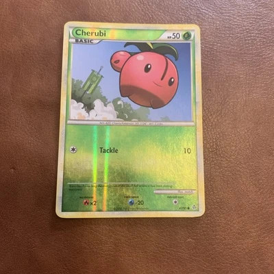 Pokémon TCG Cherubi 47/95 Reverse Holo Rare Call of Legends - Image 1 of 2