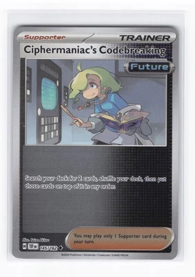Ciphermaniac's Codebreaking - (Reverse Holo) SV05: Temporal Forces 145/162 NM - Image 1 of 2