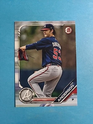 Ian Anderson 2019 Bowman Prospects Baseball Card # BP-47 I9844 - Image 1 of 2