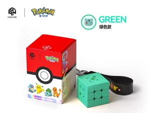 GAN x Pokémon 3x3 Magic Cube, GAN330 Bulbasaur Version. - Picture 1 of 1