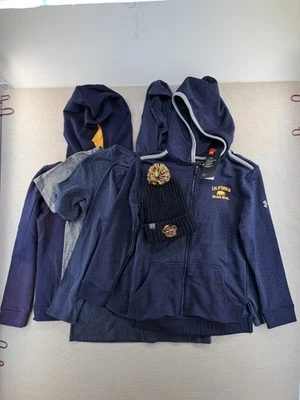 Lot Of 6 Under Armour Youth Medium Hoodie T Shirt California Cal Golden Bears - Image 1 of 4