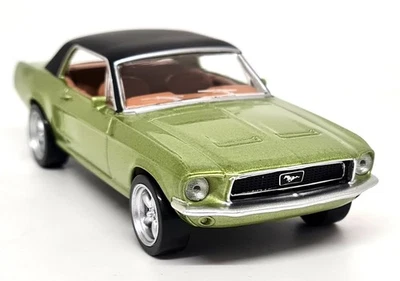 Norev 1/43 Ford Mustang Coupe 1968 Metallic Green Diecast Model Car - Image 1 of 4