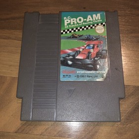 R.C. Pro-Am (Nintendo Entertainment System, 1988) NES Game (TESTED) - Acceptable