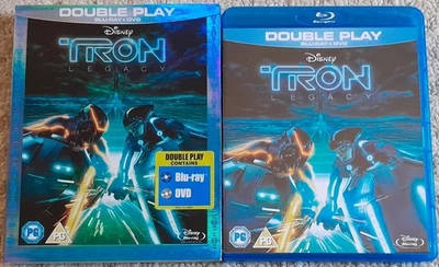 TRON LEGACY BLU-RAY + SLIP COVER DISNEY JEFF BRIDGES  - Image 1 of 2