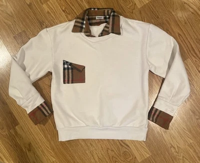 Burberry Sweatshirt Size M-AS IS- - Image 1 of 4