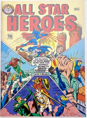 Murray Comics All Star Heroes Justice League Batman Superman DC Comics 1981 - Image 1 of 4