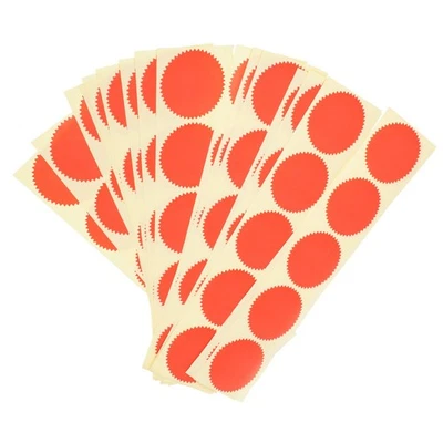  100 stücke Gang-Form-Dichtungs-Label-Aufkleber-Dokumentenumschlag-Dateien - Bild 1 von 4