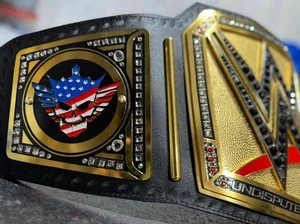 Cintura Cody Rhodes Cambiabile Campionato Indiscusso Wrestling Multi Piastre 4MM - Foto 1 di 7