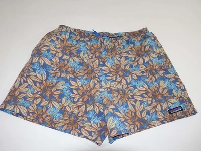 Patagonia Hombres Bolsos 5" Hombre Bañador Talla Grande Pantalones Cortos Azul Marrón Foto 1 de 4