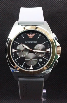 Beautiful Emporio Armani Chronograph Quartz Men's Watch With Date Indicator. - Image 1 of 4