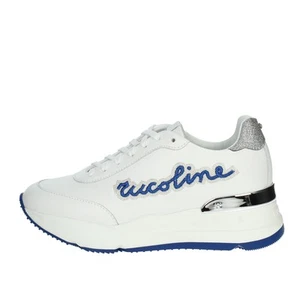RUCOLINE SNEAKERS BASSA 4079 BIANCO/BLU - Imagen 1 de 8