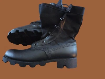 US MILITARY ISSUE JUNGLE BOOTS PANAMA SOLE RO SEARCH SPIKE PROTECTIVE 6 1/2 NEW