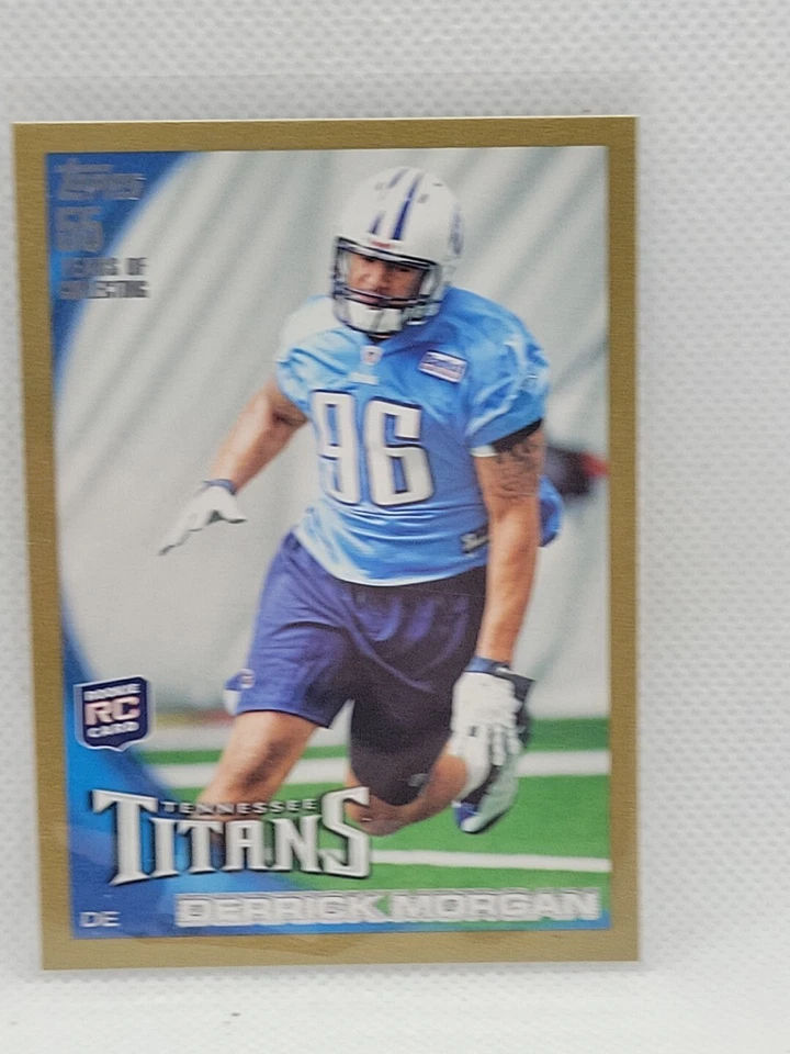 Derrick Morgan 2010 Topps Football Gold Rookie #362 NrMt Ser #1117/2010 - Image 1 of 1