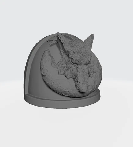 Luna Wolves Chaos Space Marine Legion Armor 1:12 McFarlane 40K Compatible Cover
