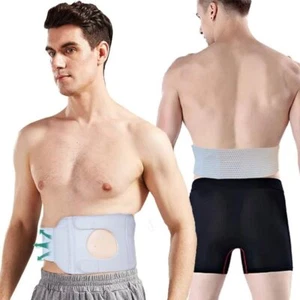 1x Ostomy Support Belt Adjustable Stoma Belt Ileostomy Colostomy Belt Protection - Picture 1 of 14