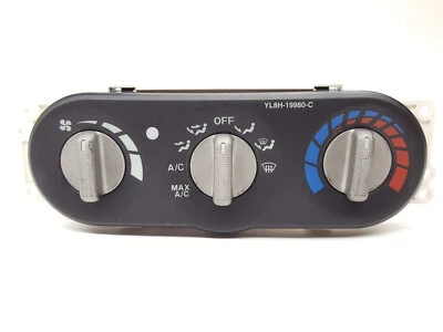 2001-2004 Mazda Tribute OEM 3 botões controle climático AC calor YL8H-19980-C - Imagem 1 de 4