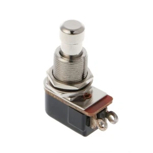 2 Pin SPST Momentary Soft Push Button Footswitch for Guitar Metal Effects Pedals - Picture 1 of 9