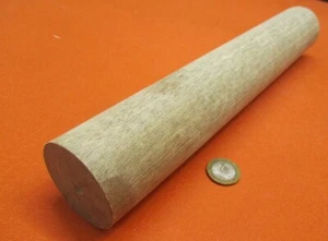 Phenol Phenol Micarta LE Leinenstäbe 2,00" Durchmesser x 12" lang - Bild 1 von 14