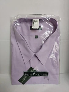 Mens Collared Button Up Long Sleeve Purple Bert Pulitzer Size 22 - Picture 1 of 3