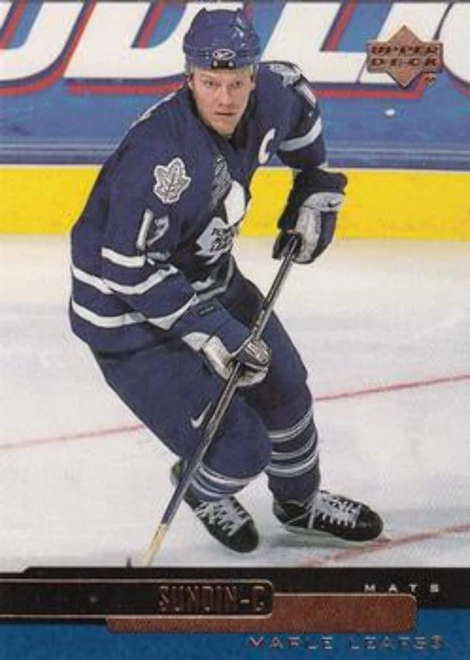#121 Mats Sundin - Toronto Maple Leafs - 1999-00 Upper Deck Hockey - Image 1 of 1