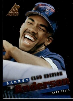 1998 Pinnacle Inside CLUB EDITION Garret Anderson Anaheim Angels #6 - Image 1 of 2