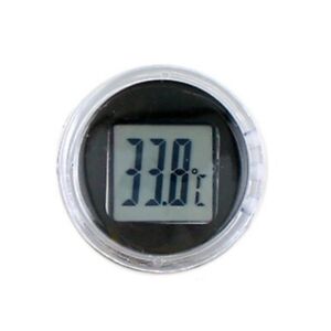 Digital Thermometer Clock Motorcycle Meter Interior Watches Instrument Accessory