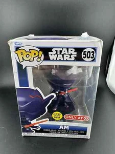 Funko Pop Star Wars AM 503 GITD Target Exclusivo Mal Estado - Imagen 1 de 6