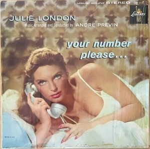 VG++ "Your Number Please" LP Julie London 1959 Liberty Stereo In Shrink - Picture 1 of 2
