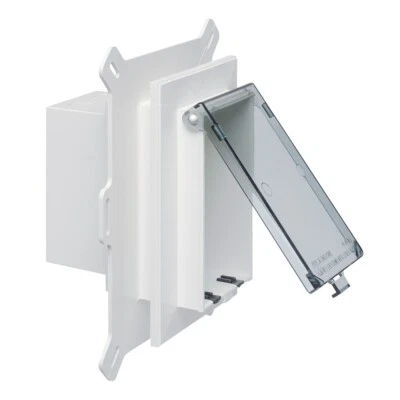 *OPEN BOX* Arlington® ARLDBVS1C Low Profile IN BOX® (New Vinyl Siding, Clear)