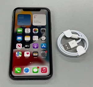 Apple iPhone 11 - 64 GB - Black TracFone ONLY - Picture 1 of 2