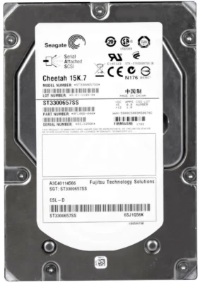 Hard Drive Fujitsu A3C40114566 ST3300657SS 300GB 15000RPM 16MB SAS-2 3.5" Inch - Image 1 of 3