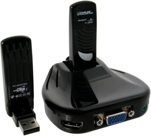 Cables Unlimited USB-AV2010 Wireless USB to HDMI and VGA Adapter with Audio - Picture 1 of 5