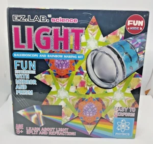 EZ.LAB. Divertido Kidz Science Luz Caleidoscopio y Arco Iris Kit para Hacer Física NUEVO - Imagen 1 de 14