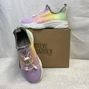 Steve Madden Kids Athletic SlipOn Shoes Youth Girls Size 6.0M Multicolor JMYLESS - Picture 1 of 17