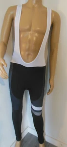 Collant long cycliste blanc et noir M - Imagen 1 de 9