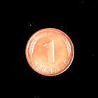 1 Pfennig 1983 J vorzüglich UNC Unzirkuliert fast prägefrisch Glückspfennig
