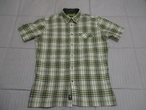 Kuhl Shirt Mens Large Multicolor Button Plaid Hiking Outdoor Casual Logo Camping - Picture 1 of 8