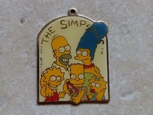 Vintage The Simpsons 1990 Key Holder Made in Taiwan 2" X 1.5"`~ See Description - Picture 1 of 3