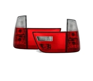 JUEGO DE LUCES TRASERAS BMW X5 E53 1999-2003 ROJO BLANCO VT487 - Imagen 1 de 3