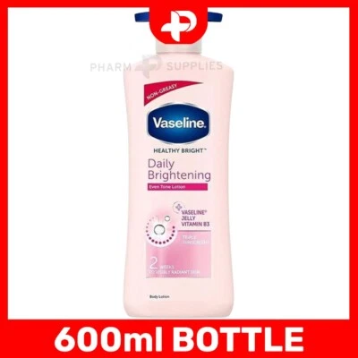 Vaseline Healthy Bright Daily Brightening Even Tone Vitamin B3 Lotion 600 ml