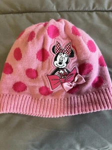 Disney Minnie Mouse Beanie Hat Girls kids - Picture 1 of 3
