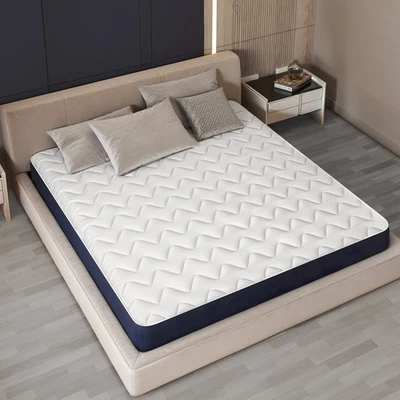THE WHITE STONE Matelas 30 cm waterfoam firme confort Memory | hypoallergénique, orthopédique