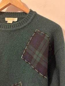 Suéter De Colección Brooks Brothers 100% Lana Hecho en Hong Kong Talla S Blackwatch Abuelo - Imagen 1 de 12